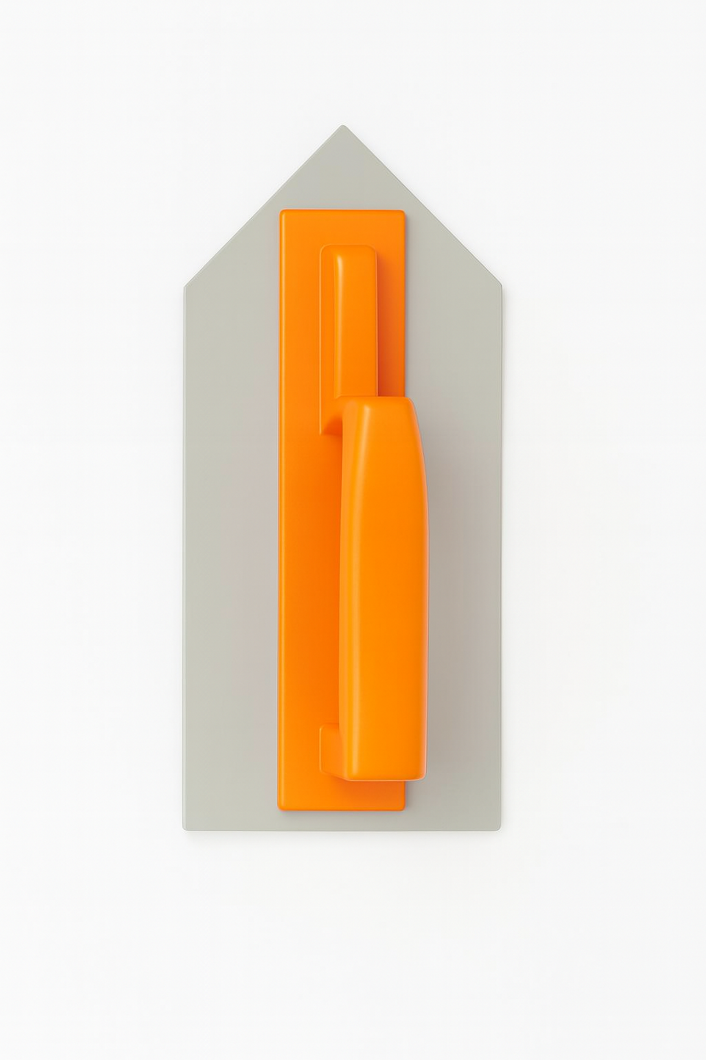 glättkelle Kunstoff, Spitz