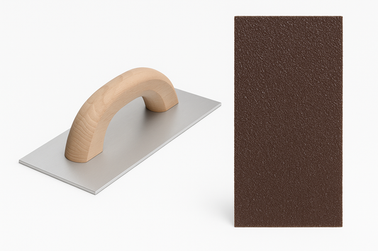 Fassadenhobel ALU mit Schleifpapier 280x150